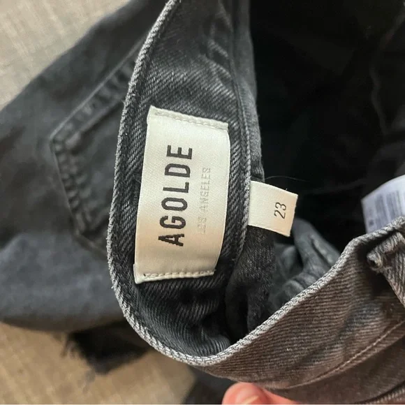 AGolde Riley Short Size 23 Vortex - Picture 4 of 6